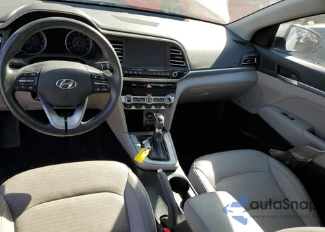 2019 Hyundai Elantra Limited z USA, uszkodzony, nr VIN 5NPD84LF7KH440935